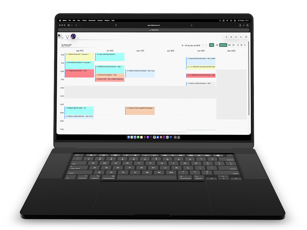 Sistema de saúde completo para clínicas e hospitais