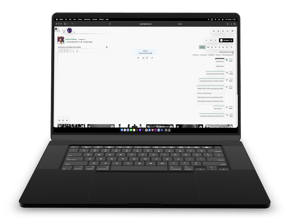 Sistema de saúde completo para clínicas e hospitais